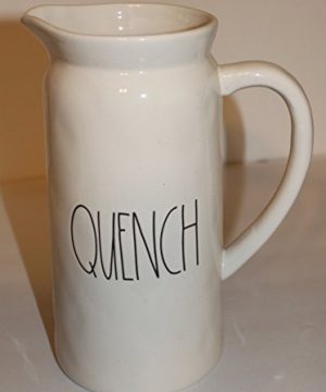 Rae Dunn Magenta Ceramic Pitcher Container Large Letter Jug Quench 0 300x360