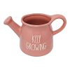 Rae Dunn By Magenta Artisan Collection Watering CanJug With Classic Rae Dunn Font Keep GrowingRose Pink 0 100x100