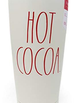 Rae Dunn By Magenta Stainless Steel Tumbler HOT COCOA 0 268x360