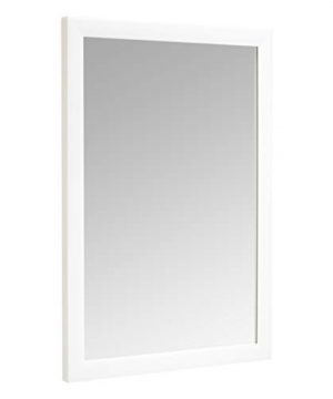 Amazon Basics Rectangular Wall Mirror 20 X 28 Standard Trim White 0 300x360
