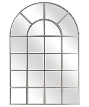 Empire Art Direct Wall Arch Window Panel 025 Beveled Modern Mirror For BathroomVanityBedroomReady To Hang 30 X 44 Clear 0 300x360