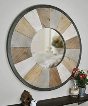 FirsTime Co Adler Rustic Wood Mirror 315 Natural 0 300x360