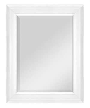 MCS Wall Mirror 15 X21 Inch 21x27 Inch Overall Size White 20450 0 300x360