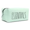 Rae Dunn Cosmetic Bag For Makeup Toiletries Fully Lined Spacious Size 10 W X 425 H X 475 D Loaf Pouch With Full Zip Closure Essentials 0 100x100