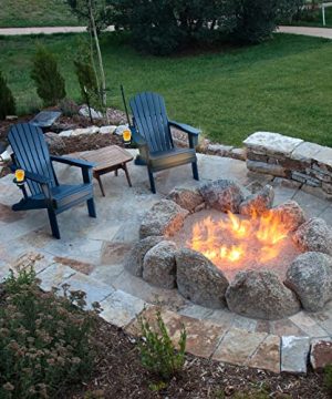 Fire pit chairs discount with cup holders