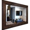 Herringbone Reclaimed Wood Framed Mirror Available In 5 Sizes 20 Stain Colors Shown In Jacobean Decorative Mirror Livingroom Decor Wall Decor 22x24 24x30 36x30 42x30 60x30 0 100x100