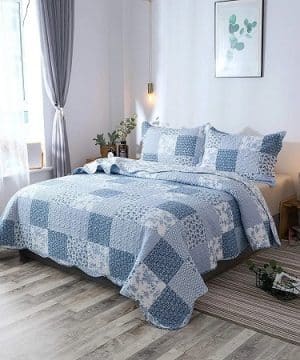 Blue Farmhouse Bedding