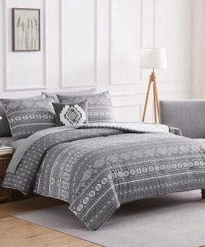 Grey Farmhouse Bedding