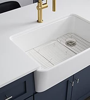 Kohler 24268 0 Ironridge Kitchen Sink White 0 300x333