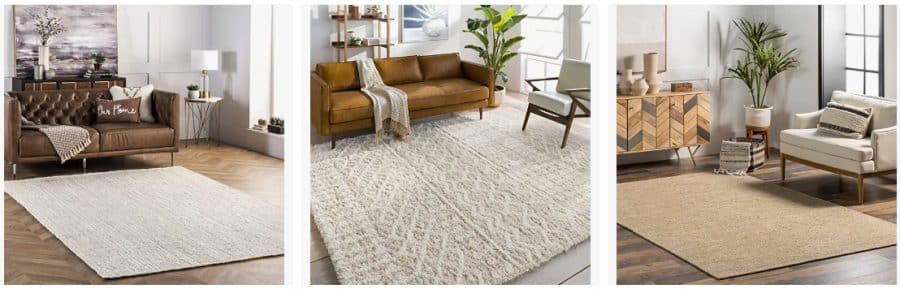 earth tone farmhouse rugs