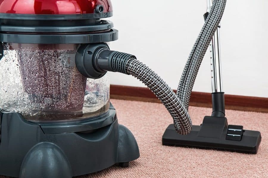 wet shopping vacuum to clean rugs