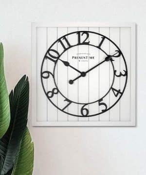 Wood Farmhouse Clocks